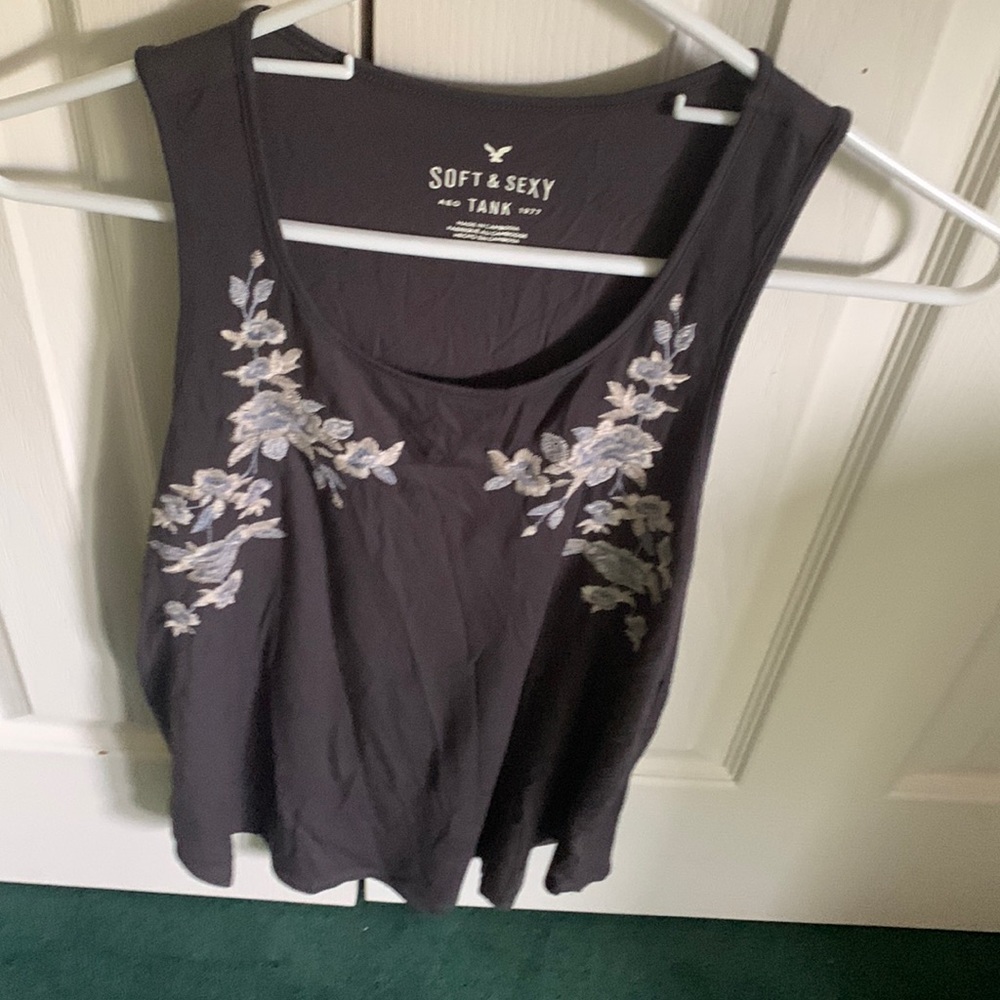 AE embroidered tank